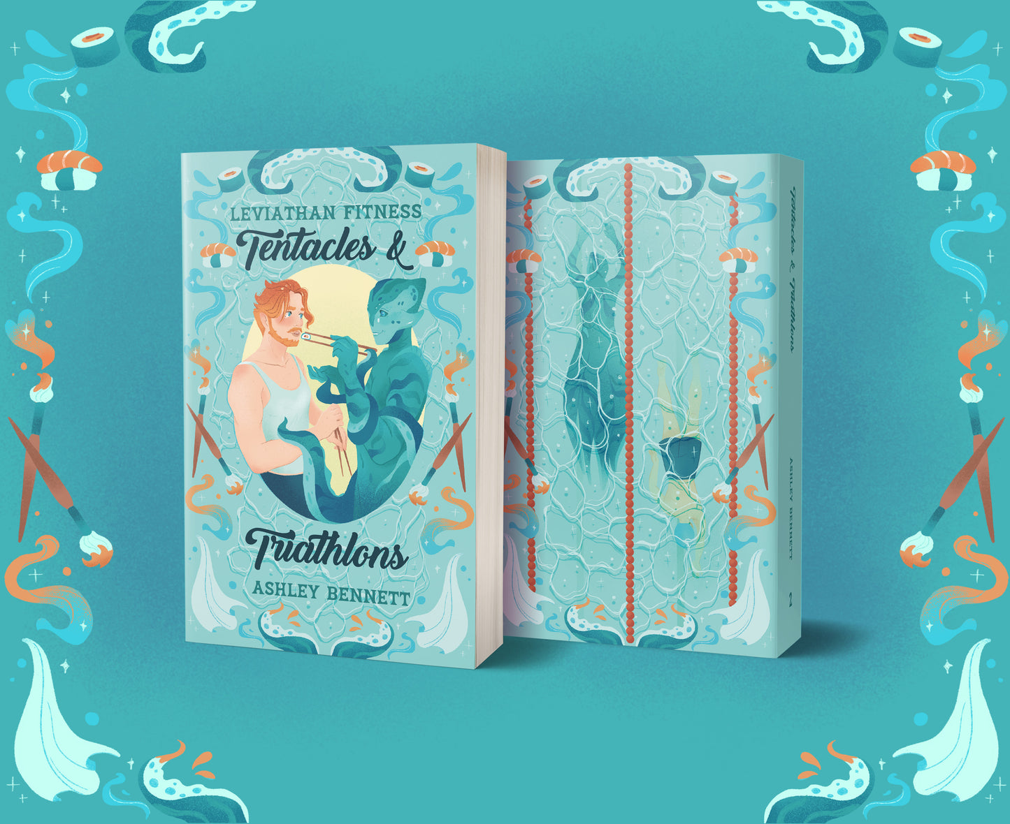 Preorder: Tentacles & Triathlons Hooded Sweatshirt and Special Edition Paperback of Tentacles & Triathlons