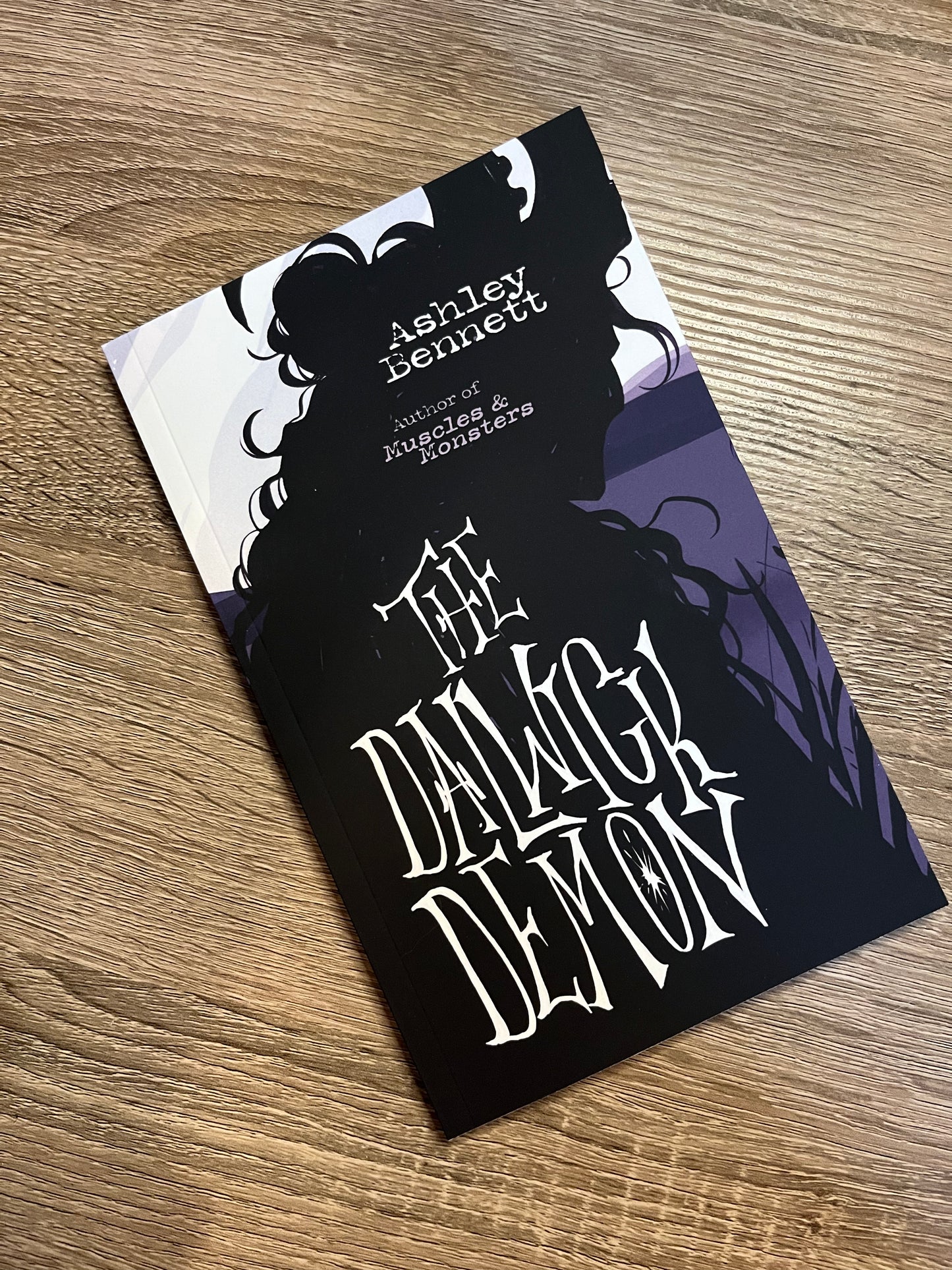 The Dalwick Demon Signed Paperback and Selvyn Sticker